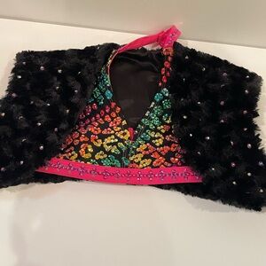 Colorful Girls Dance Costume